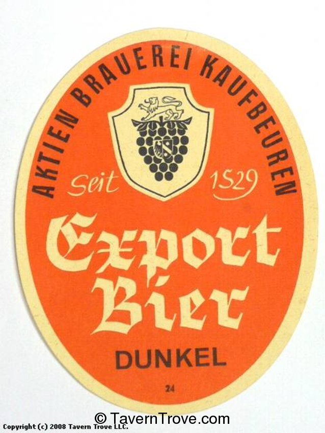 Export Bier Dunkel