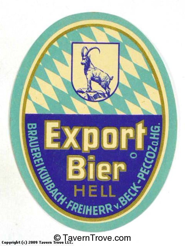 Export Bier