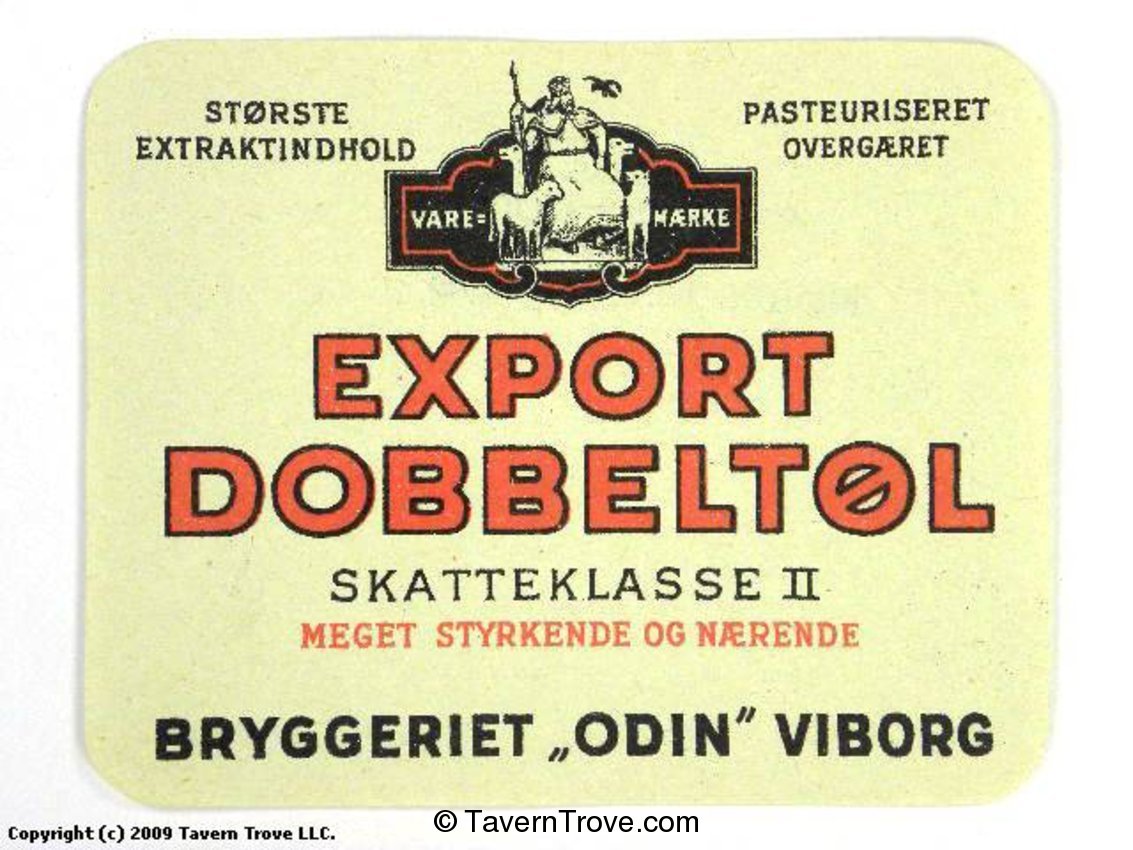 Export Dobbeltøl