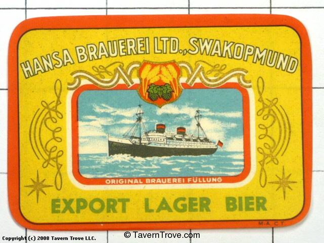 Export Lager Bier