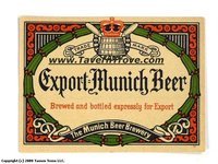 Export Munich Beer