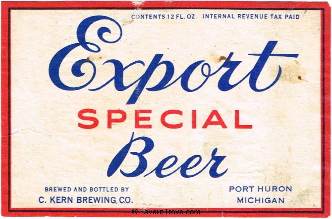 Export Special Beer