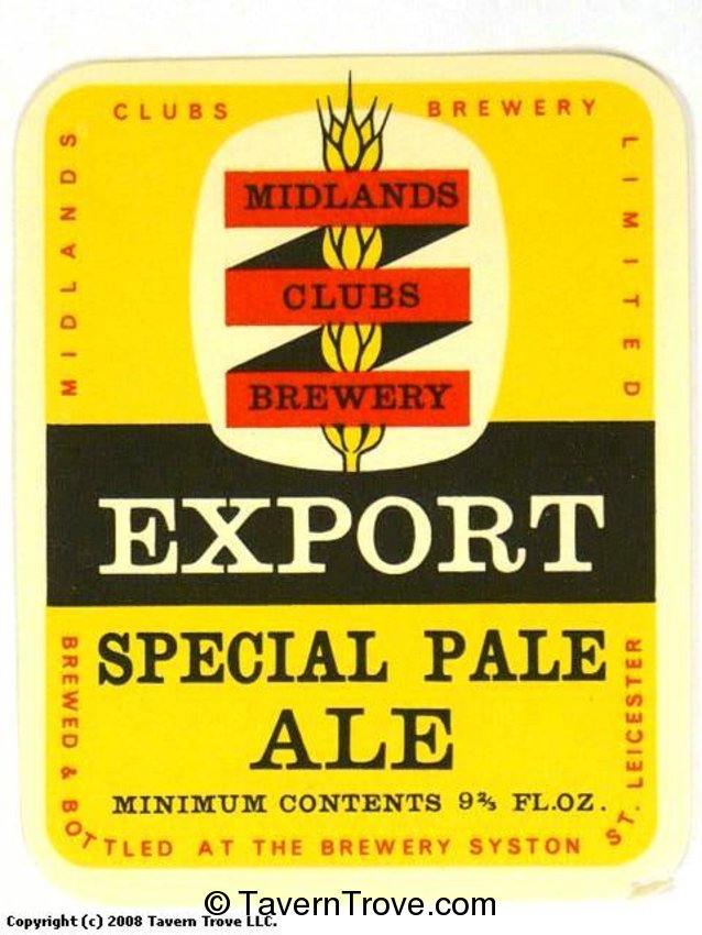 Export Special Pale Ale