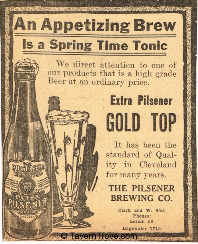 Extra Pilsener Gold Top Beer