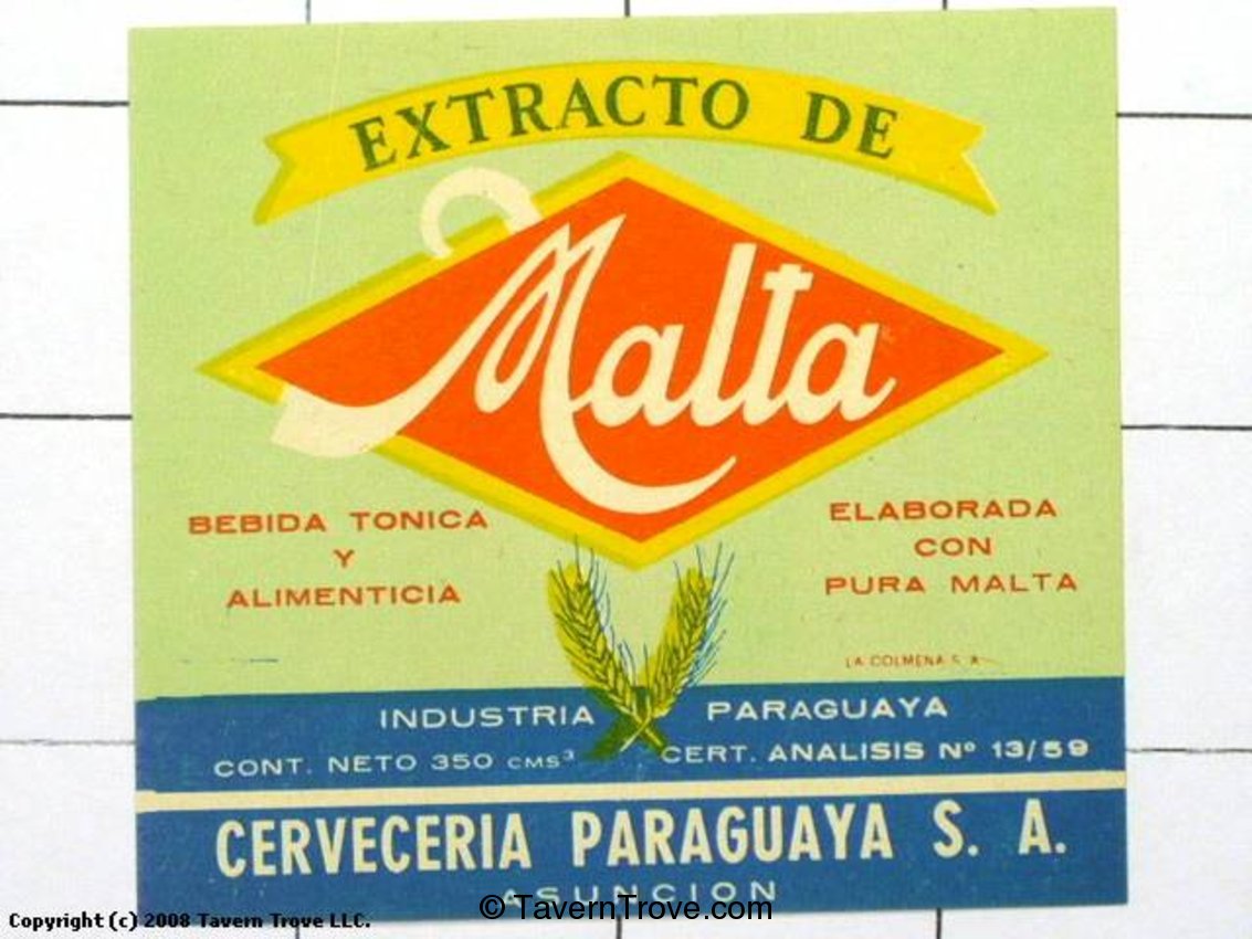 Extracto De Malta