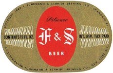 F & S Pilsener Beer