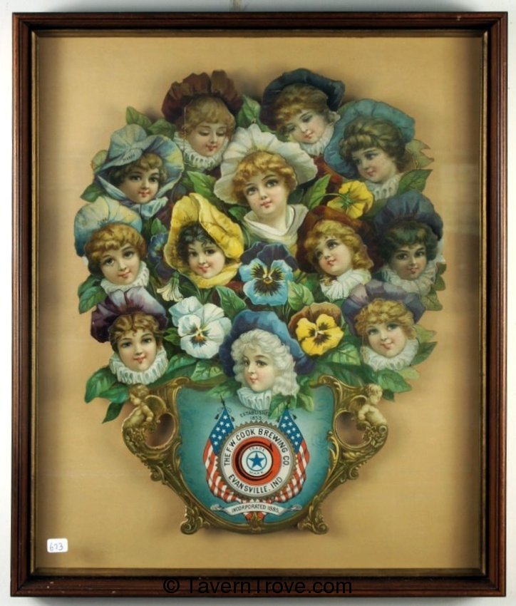F. W. Cook Brewing Co. 1898 calendar