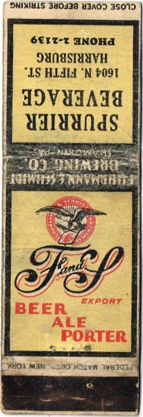 F & S Export Beer/Ale/Porter