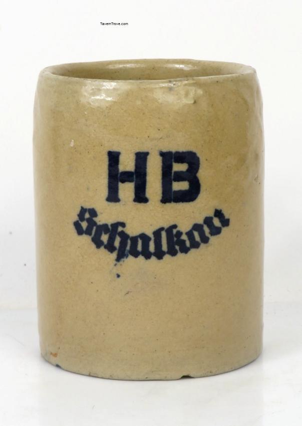 F. Heinz Hofbrau Schalkau Half Liter