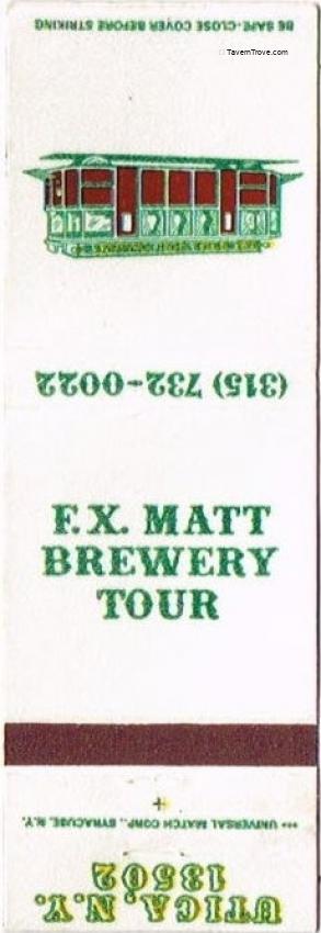 F. X. Matt Brewery Tour