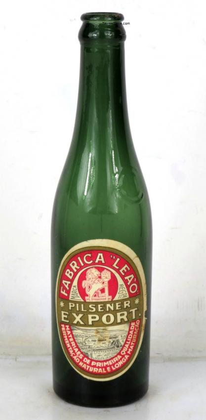 Fabrica Leao Pilsener Export Beer Madiera Portugal