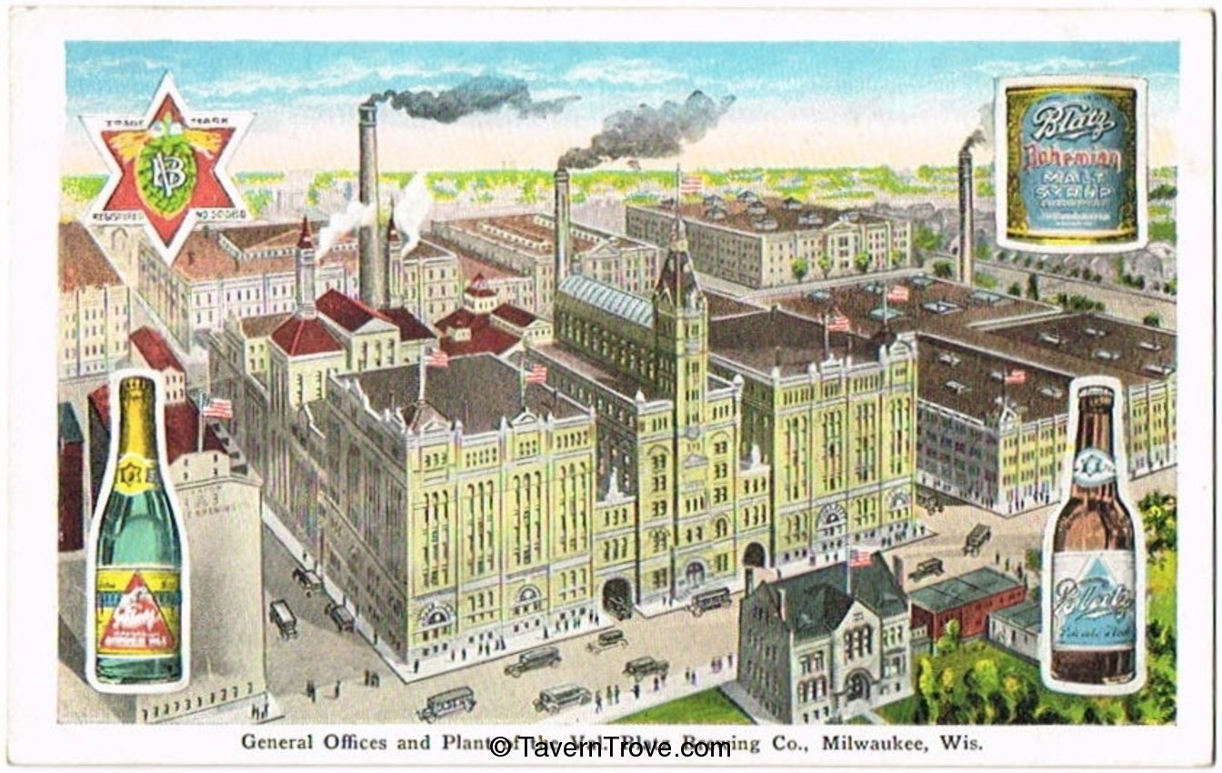 Val. Blatz Brewery Factory Scene