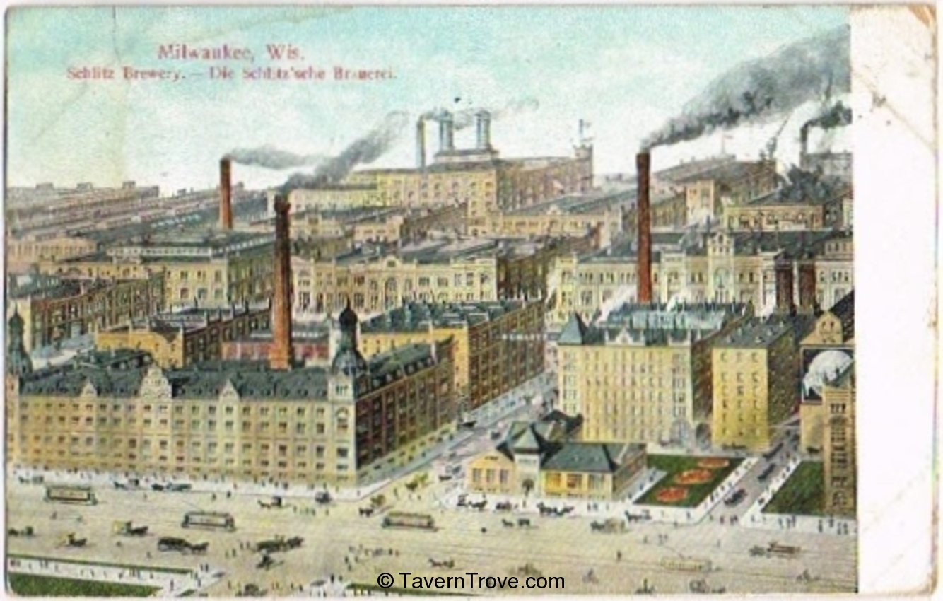 Schlitz Brewery Factory Scene