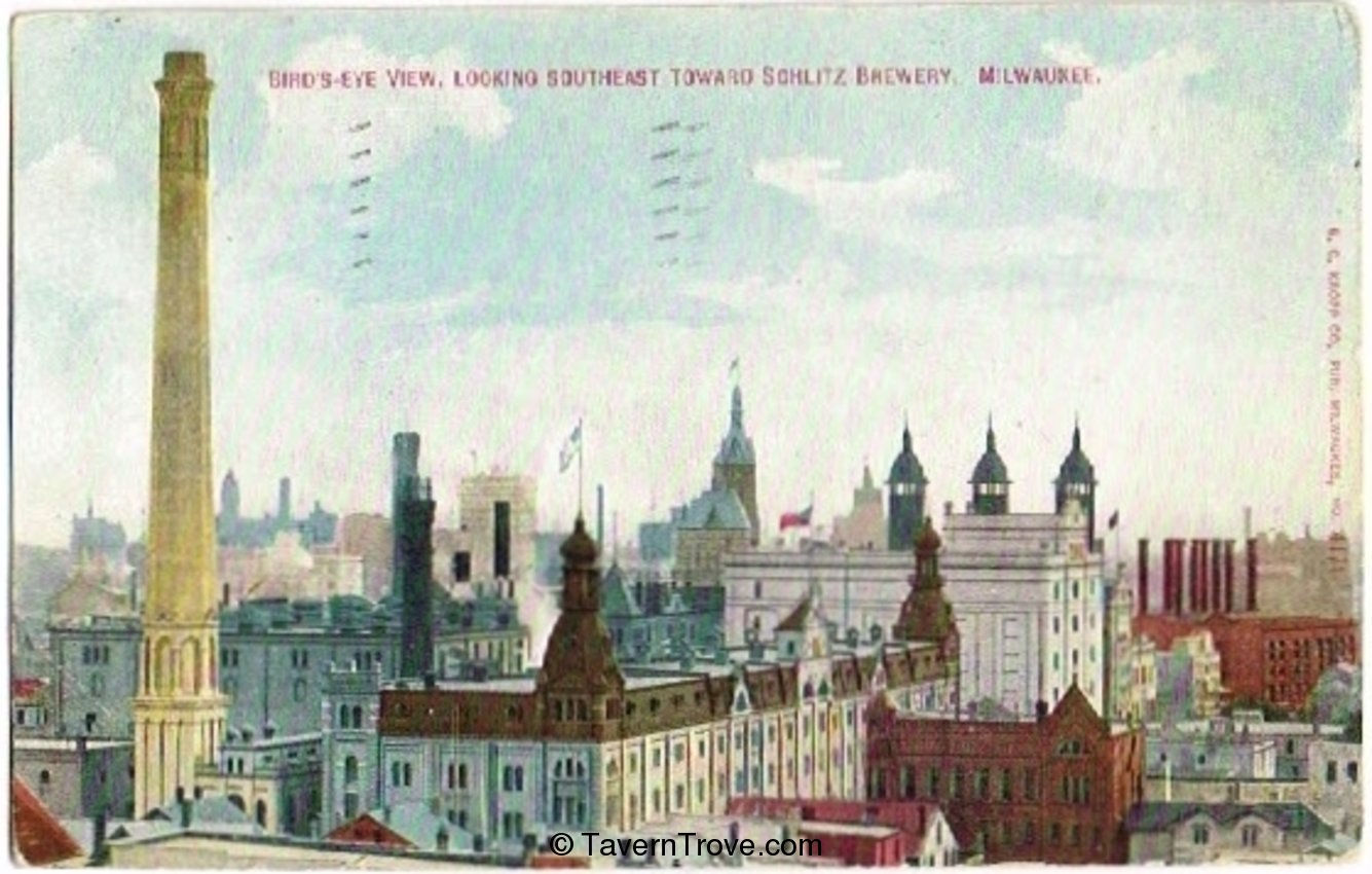 Schlitz Brewery Factory Scene