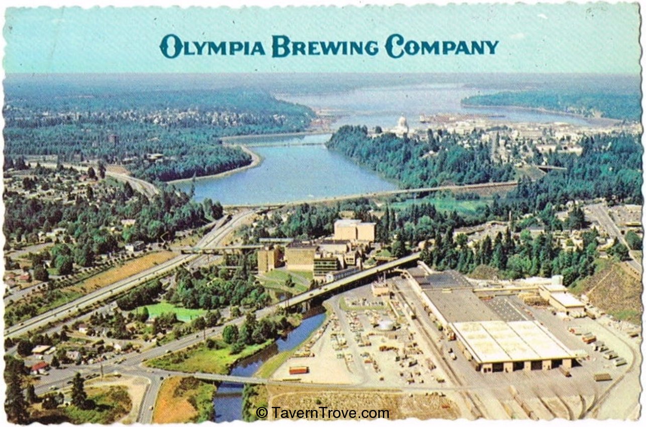 Olympia Brewery Factory From Above