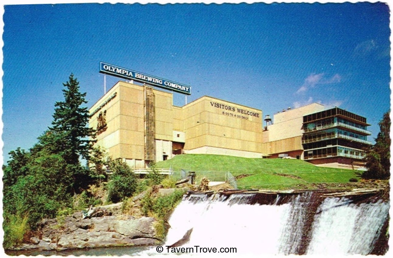 Olympia Brewery Factory From Behind