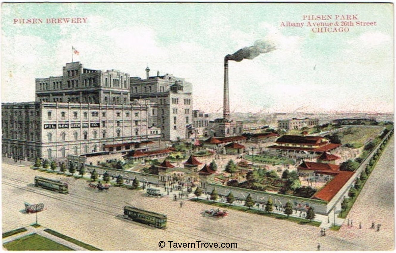 Pilsen Brewery Factory Scene