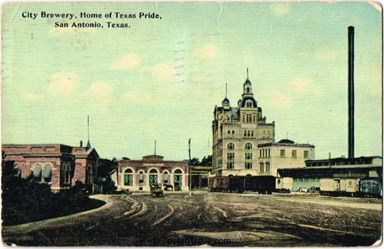 San Antonio Brewing Ass'n. Factory Scene