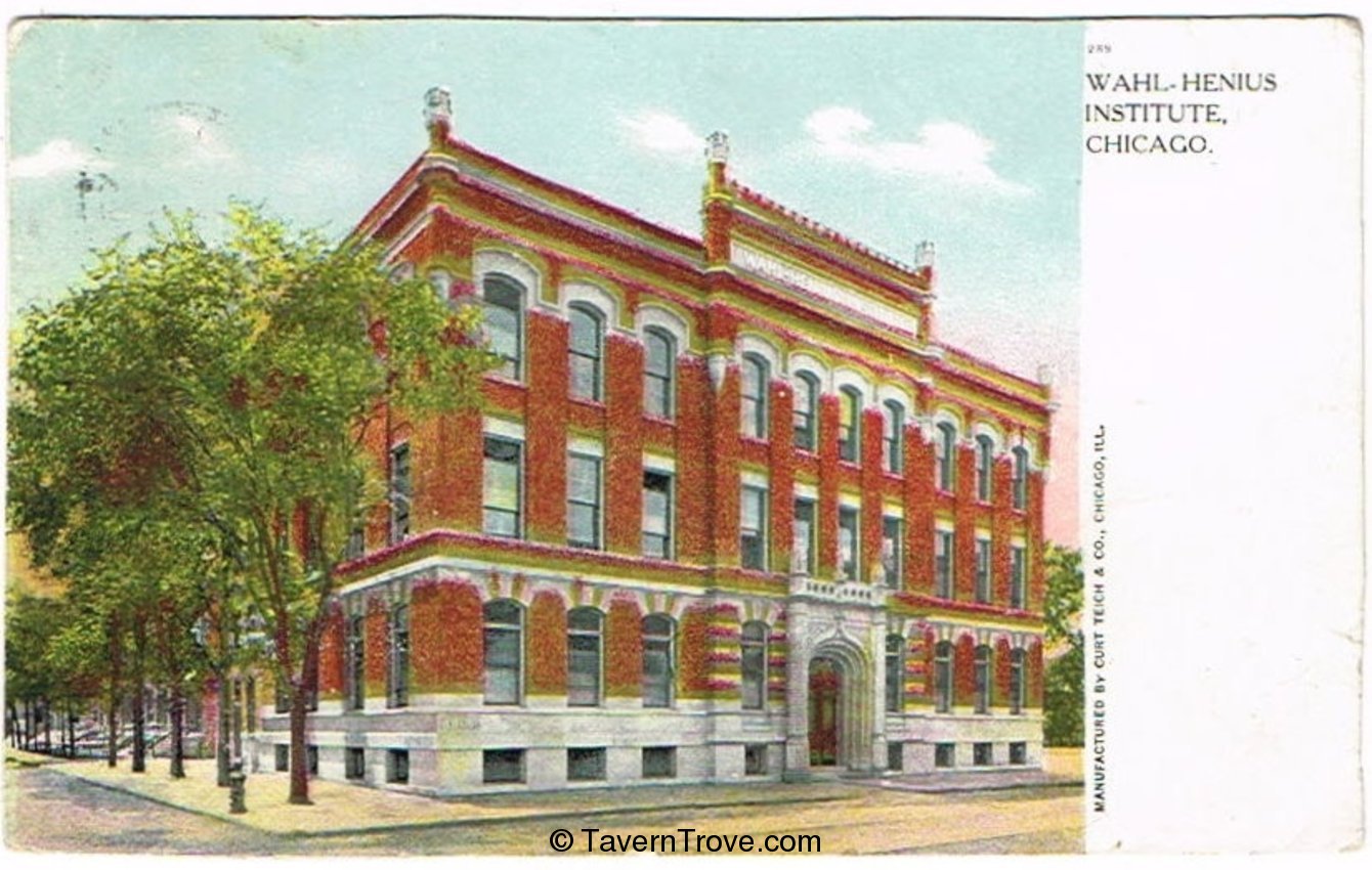 Wahl-Henius Brewing Institute Building