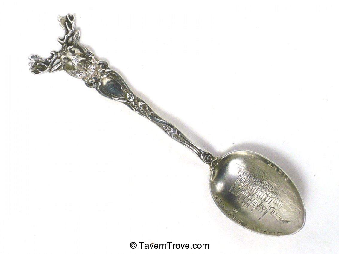 Factory Scene silver spoon