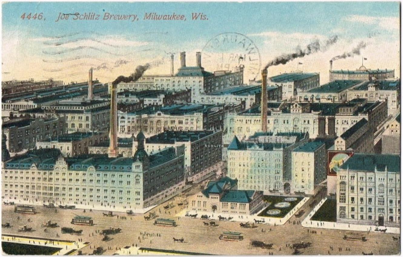 Schlitz Brewery Factory Scene