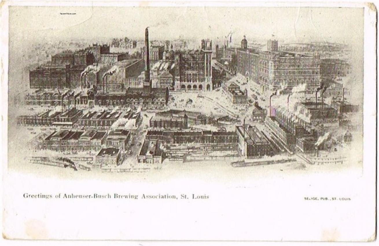 Anheuser-Busch Brewery Factory View