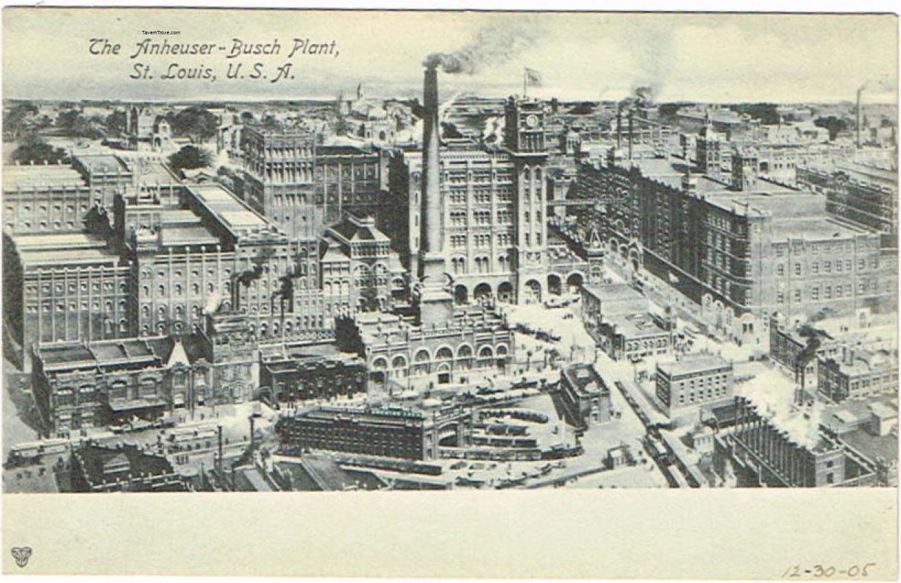 Anheuser-Busch Brewery Factory View