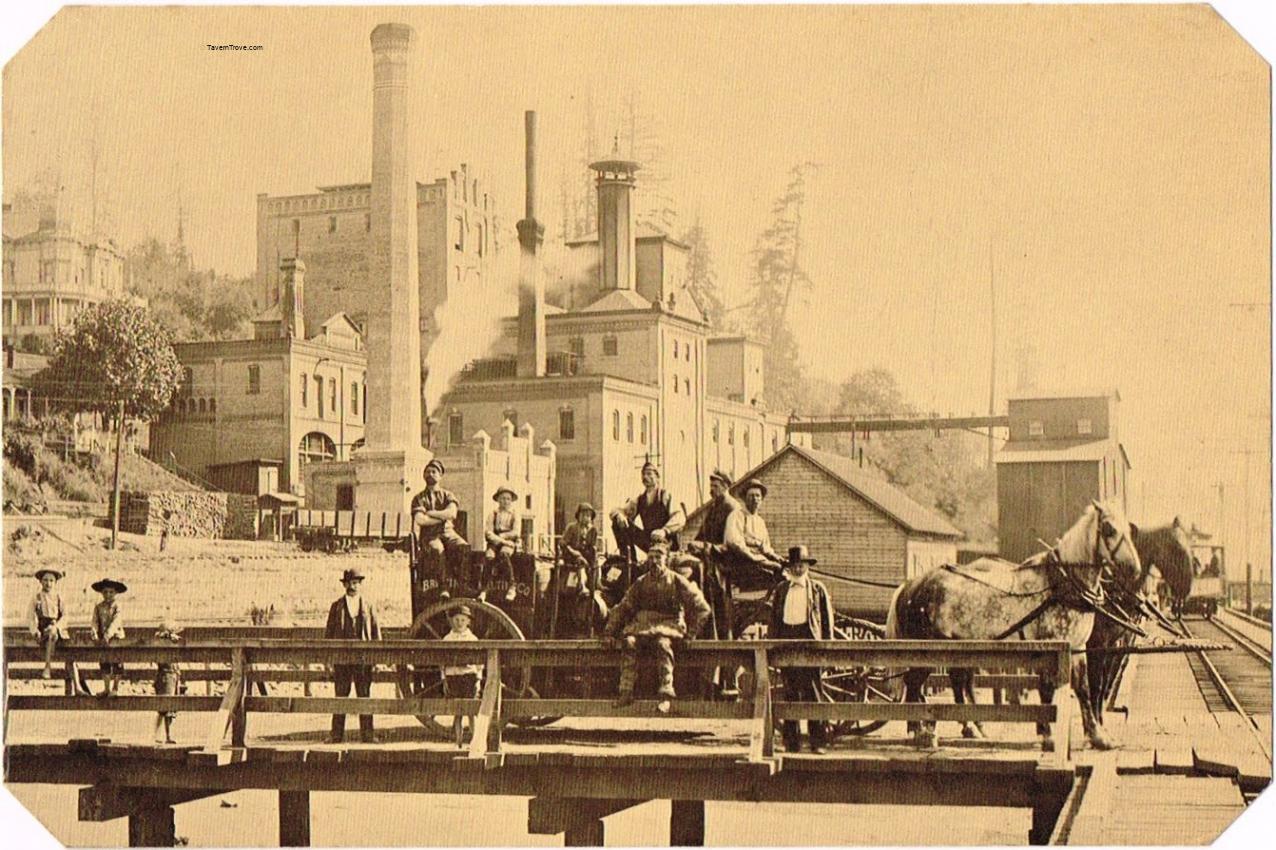 Seattle Brewing & Malting Co. Factory View (reprint)