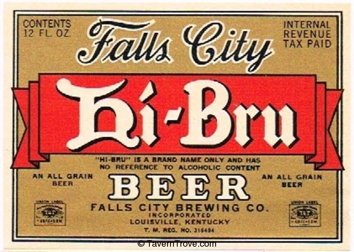 Falls City Hi-Bru Beer