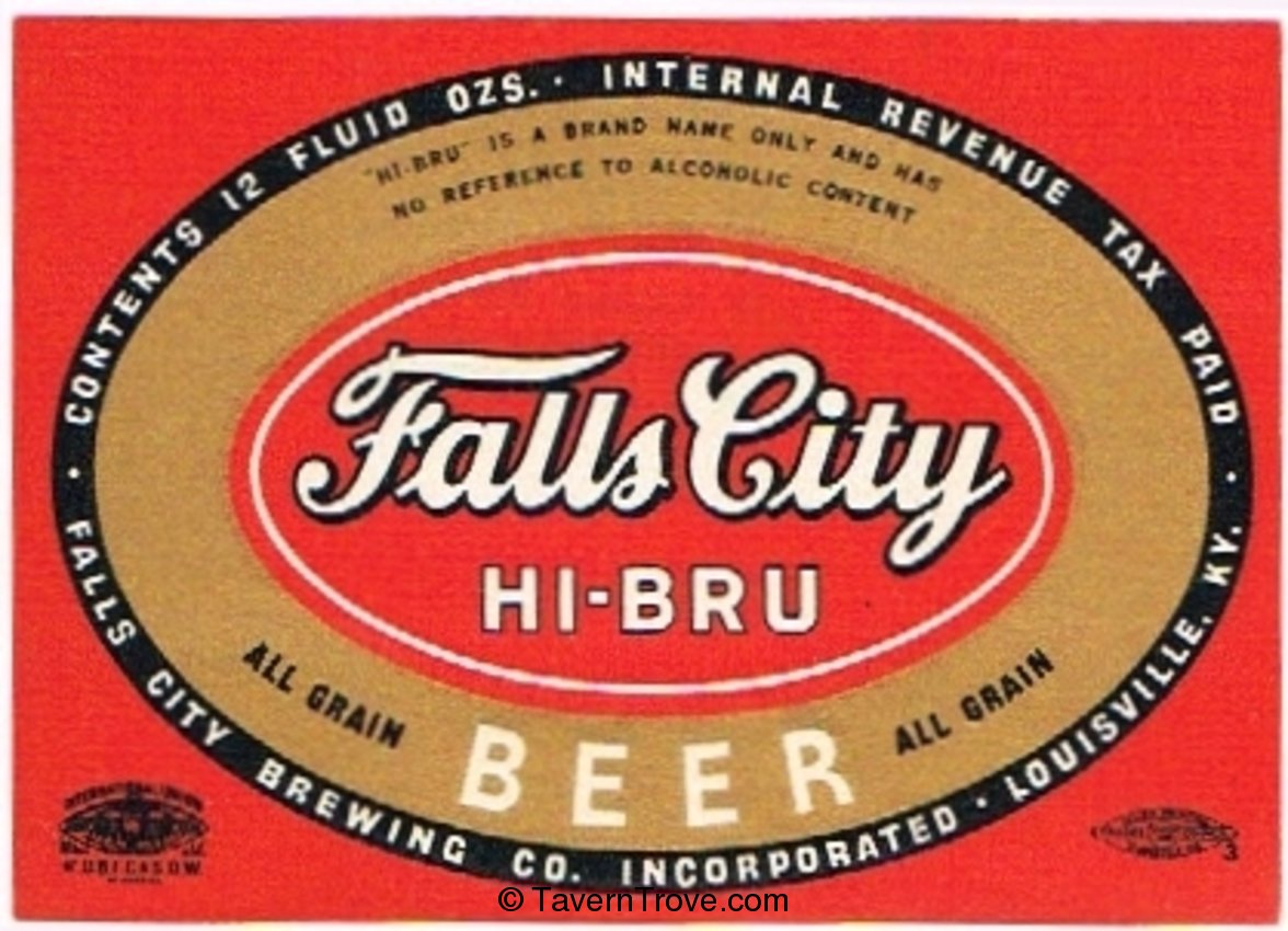 Falls City Hi-Bru Beer