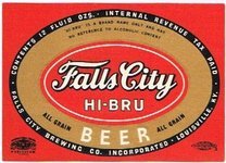 Falls City Hi-Bru Beer