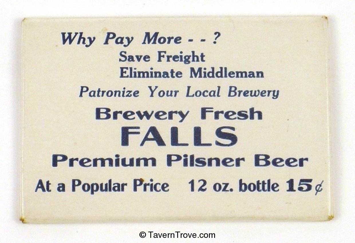 Falls Premium Pilsener Beer pocket mirror