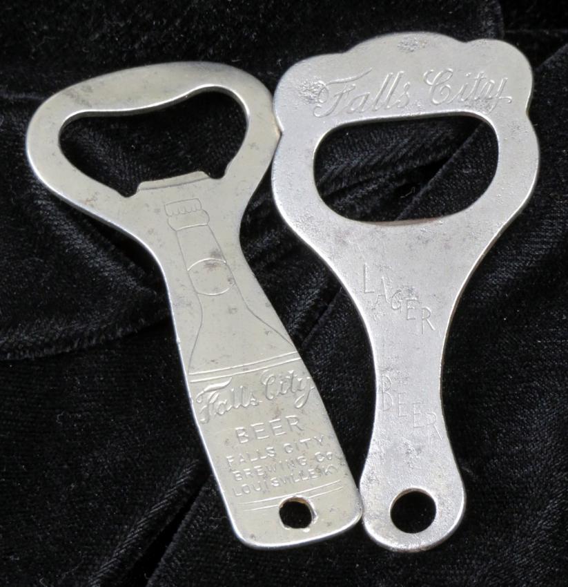 Falls City Beer Bottle Opener Louisville Kentucky Lot of TWO