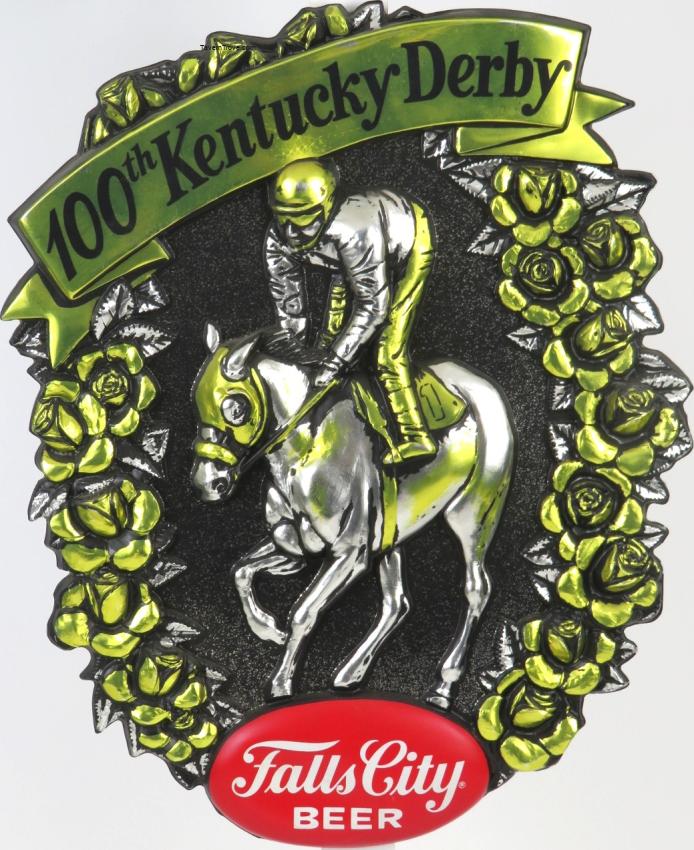 Falls City Beer Kentucky Derby Vacuform