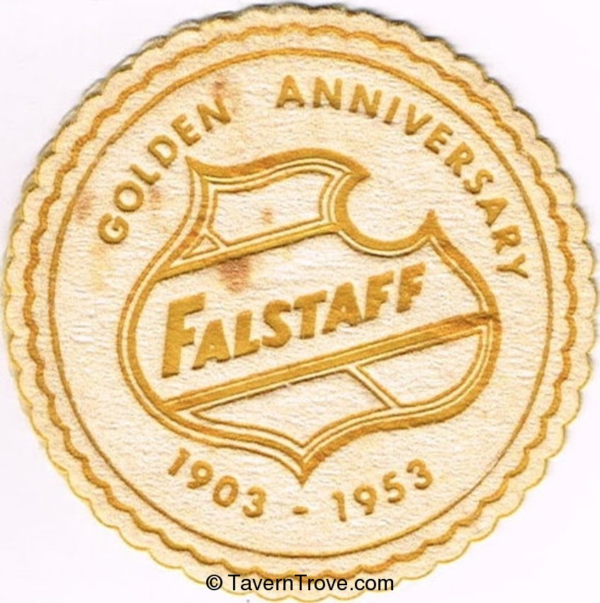 Falstaff Beer Golden Anniversary
