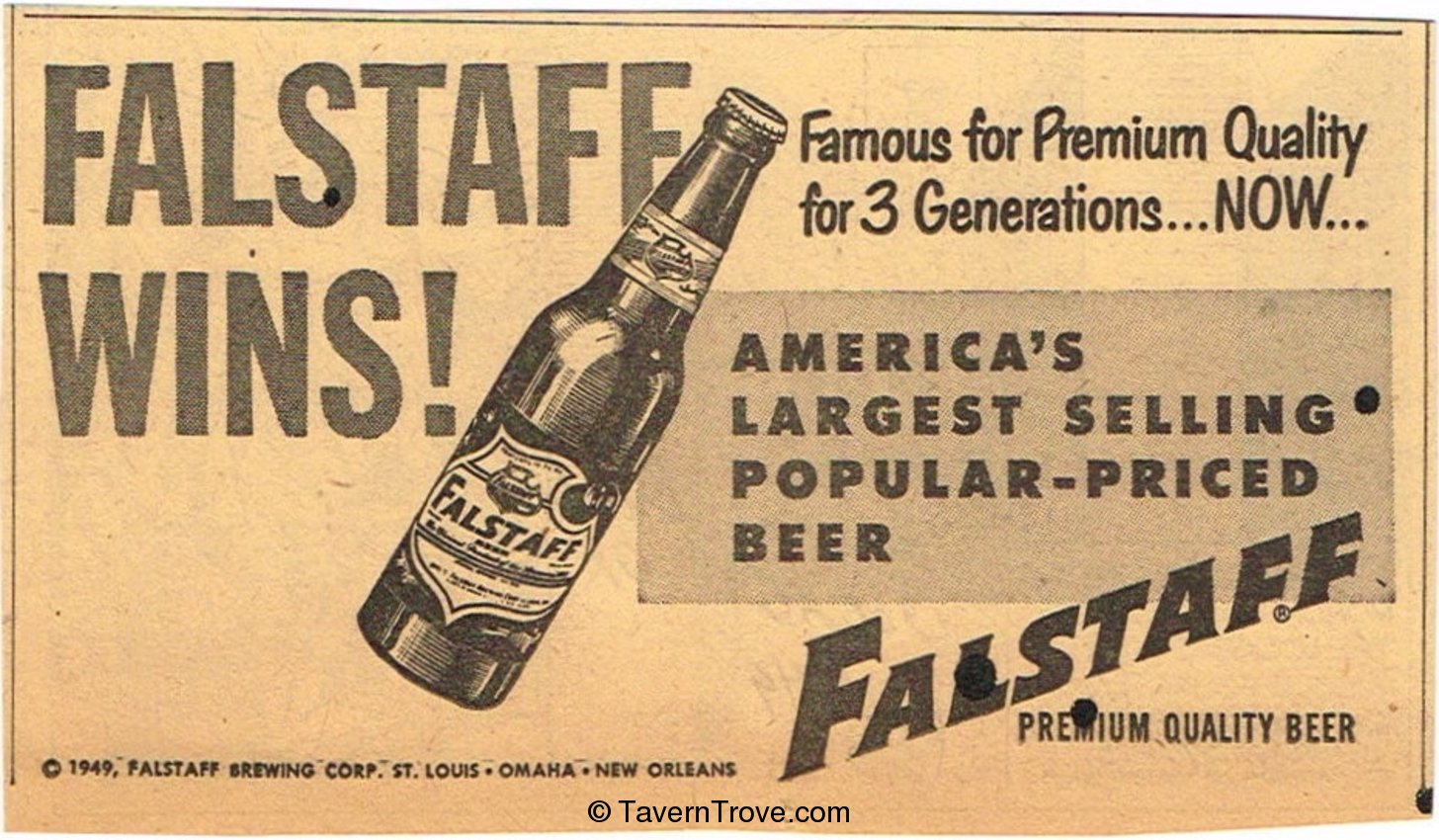 Falstaff Beer