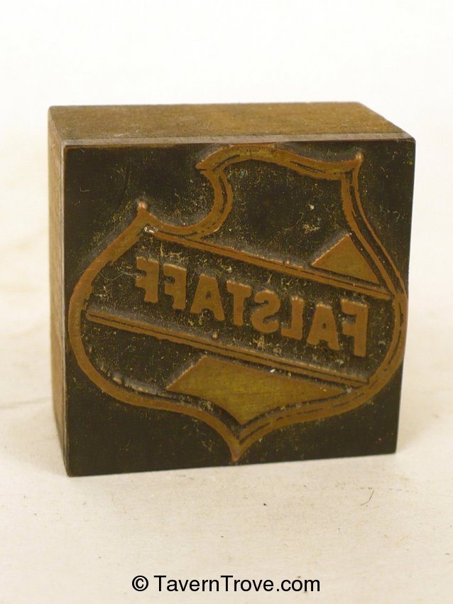 Falstaff Beer Print Block