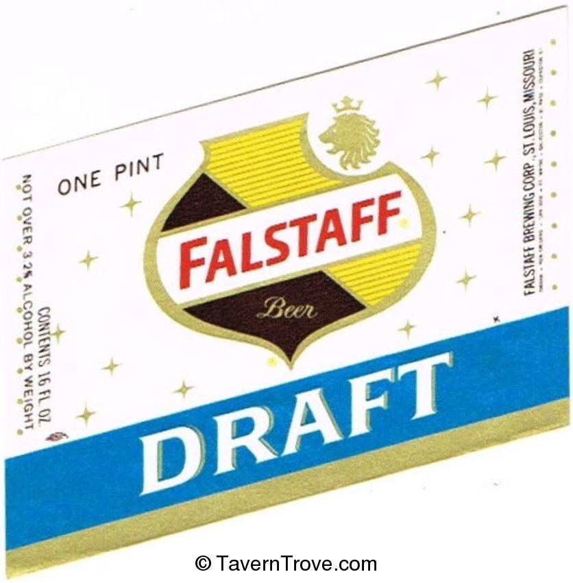 Falstaff Draft Beer