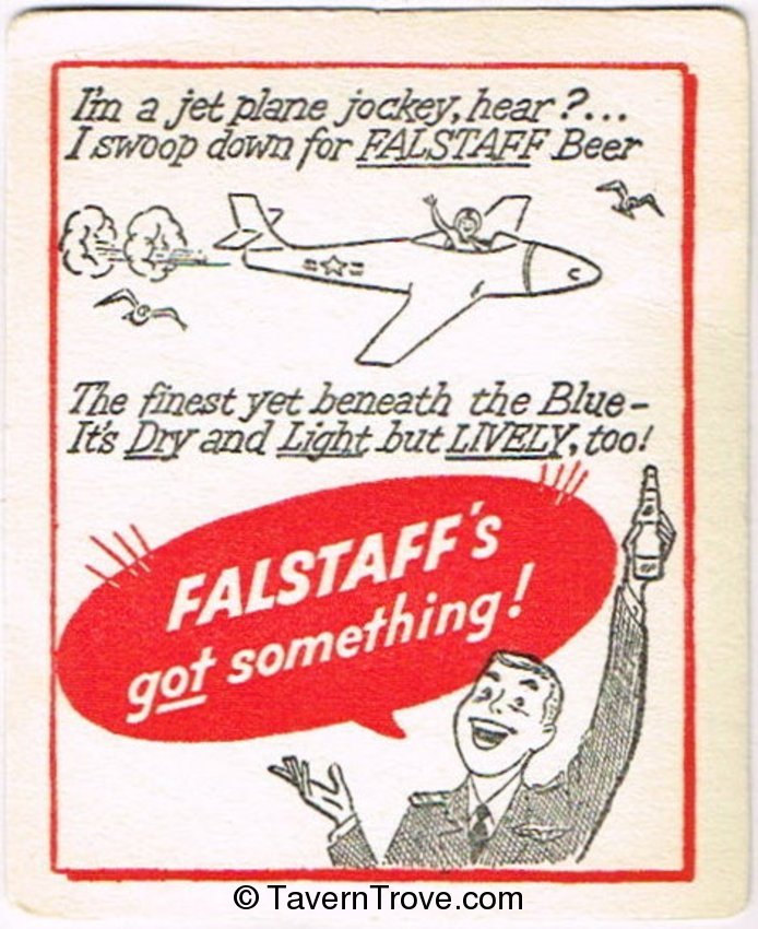 Falstaff Beer Airplane