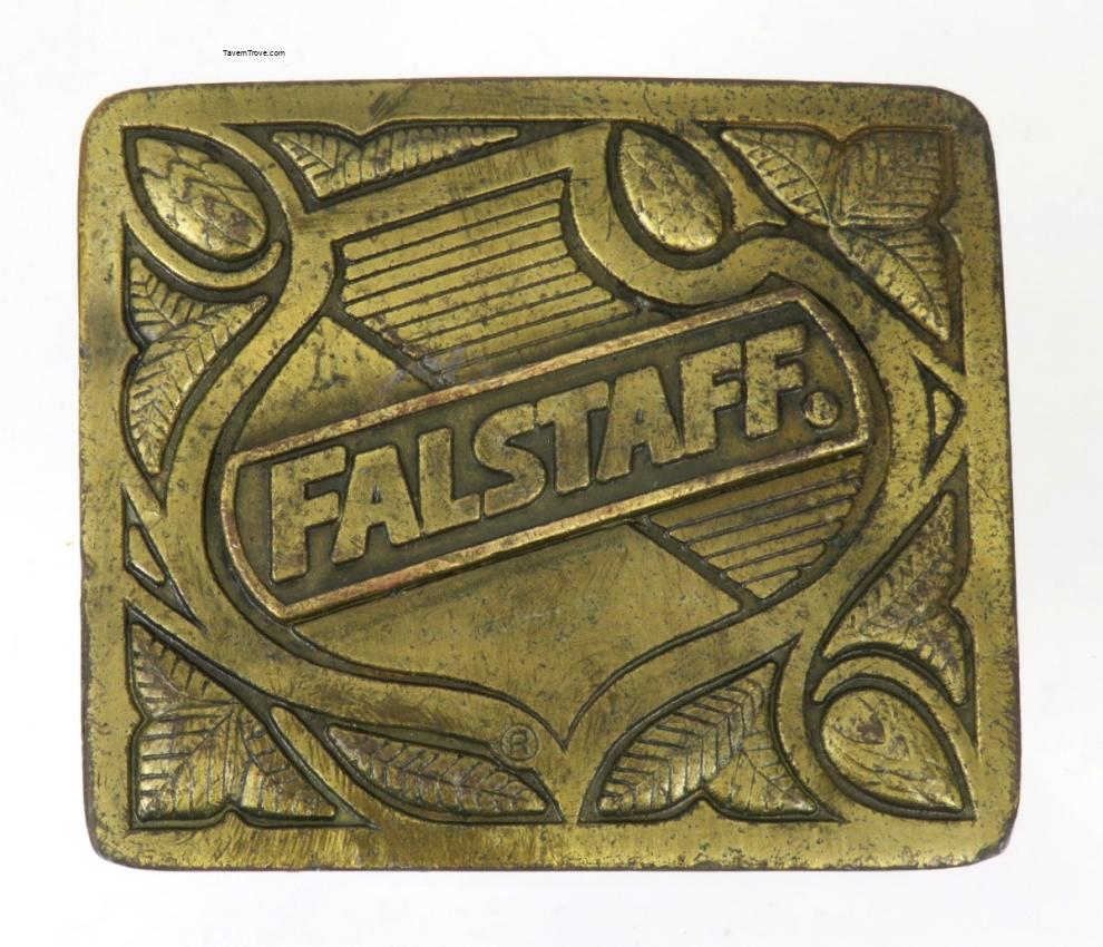 Falstaff Beer Brass