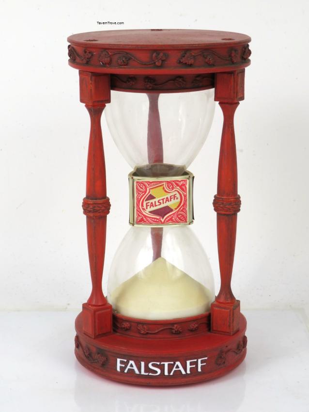 Falstaff Beer Hourglass