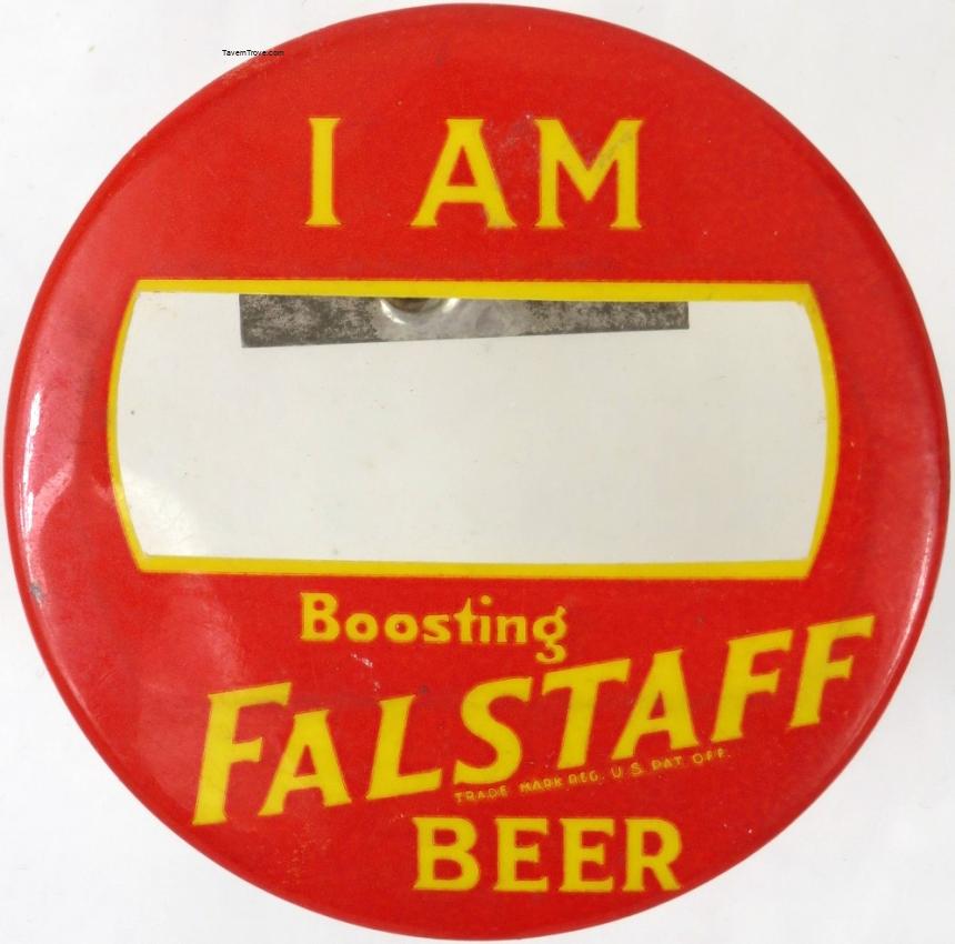 Falstaff Beer Name Badge