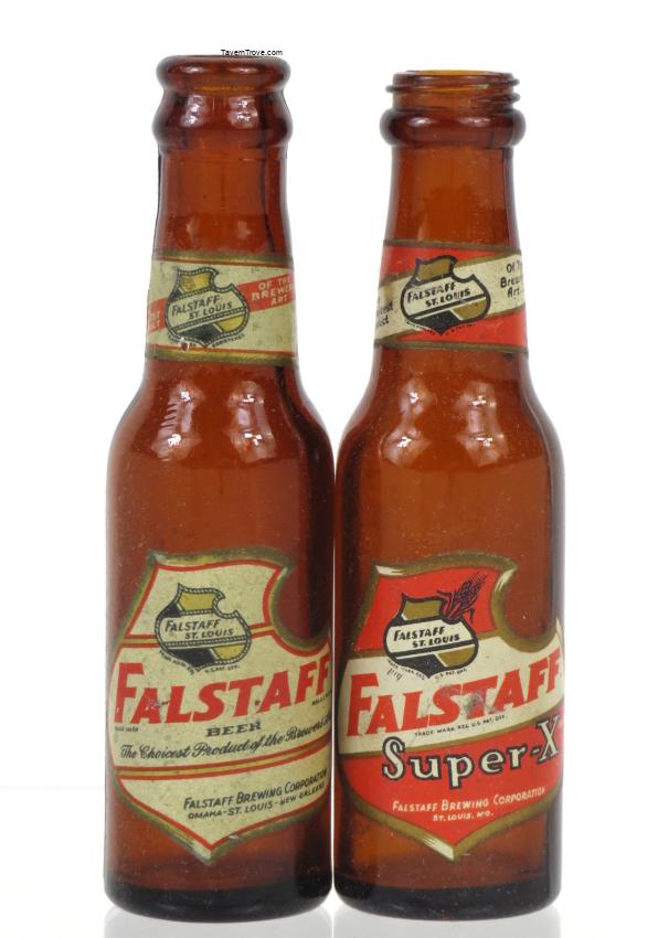 Falstaff Beer/Super X Beer Lot of 2