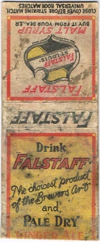 Falstaff Malt Syrup/Ginger Ale