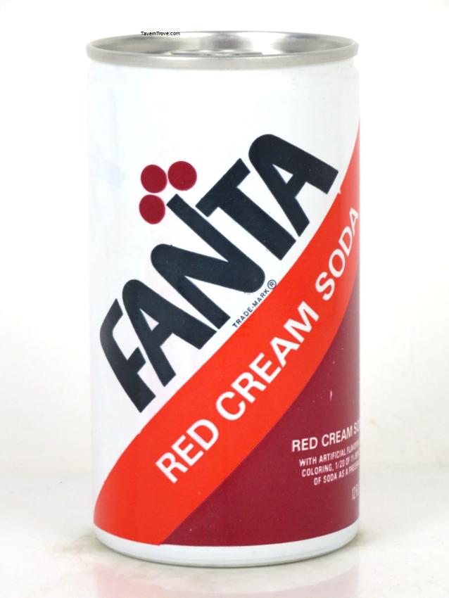 Fanta All Aluminum Red Cream Soda Atlanta Georgia