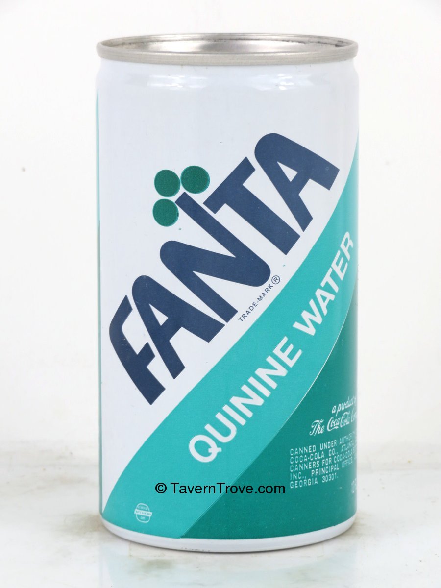 Item 97115 1969 Fanta Quinine Water (aluminum) Atlanta Tab Top Can