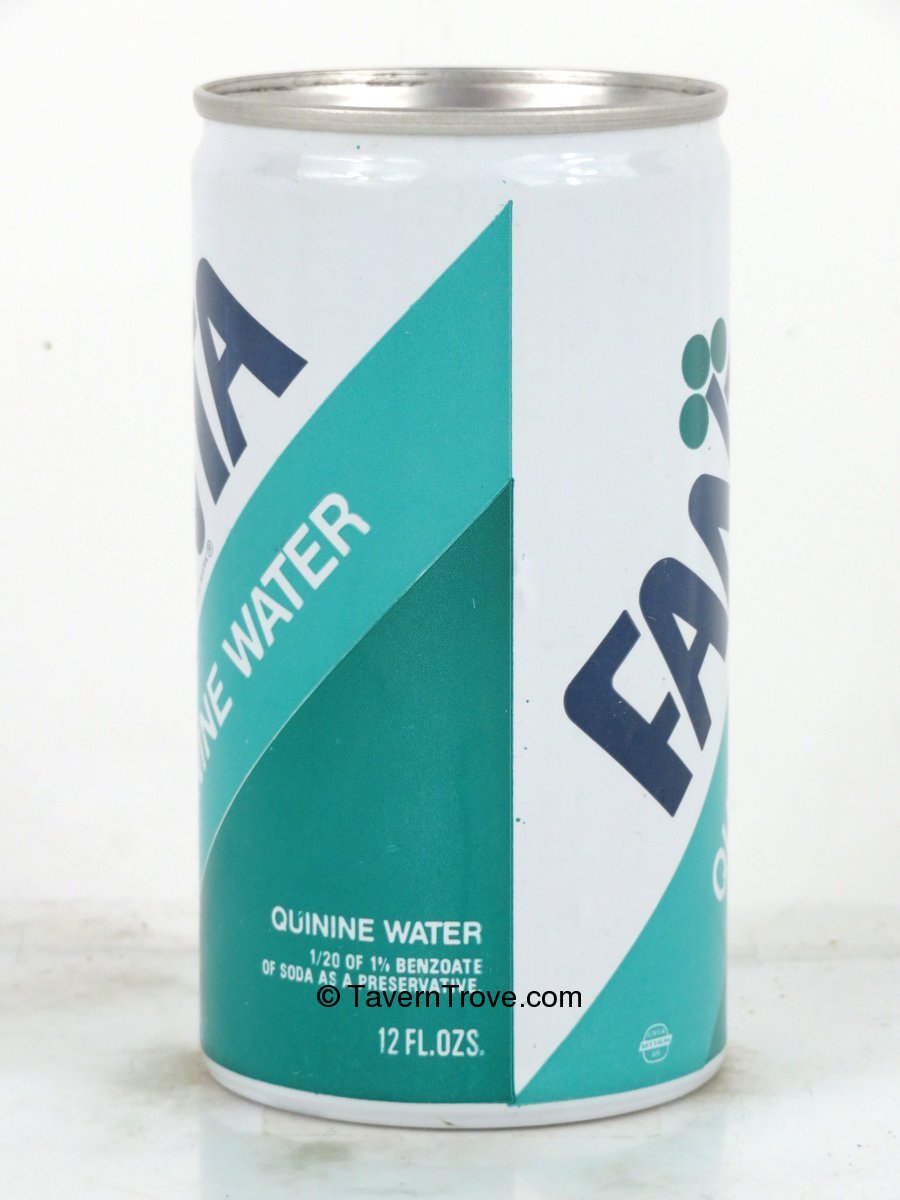 Item 97115 1969 Fanta Quinine Water (aluminum) Atlanta Tab Top Can