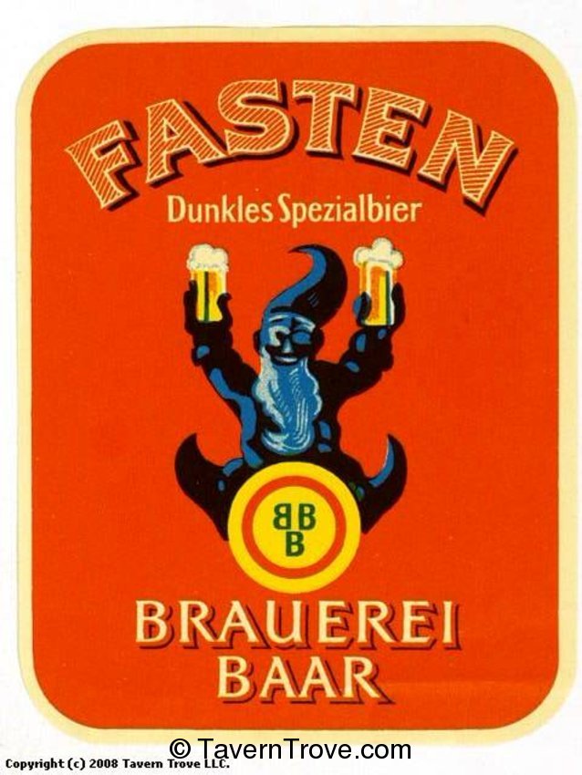 Fasten Dunkles Spezialbier