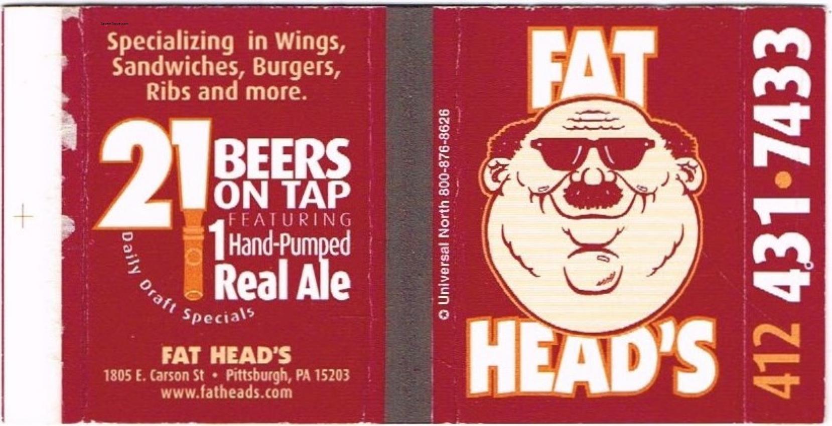 Fat Head's Beers