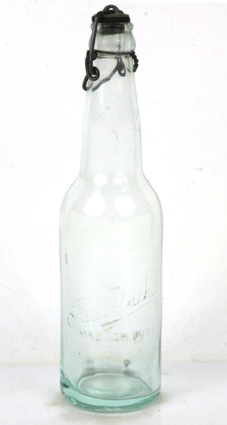 Fauerbach Beer 12oz Longneck Embossed Bottle Madison Wisconsin